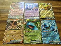 Pokemon TCG MEW 151 NM EX And Promos Holo Lot - Blastoise, Venusaur, Alakazam - Image 2