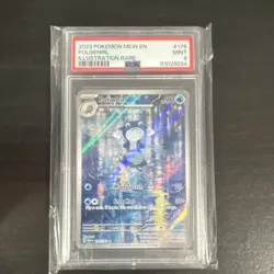 Pokemon Poliwhirl 176/165 SV 151 Illustration Rare Holo EN PSA 9 - Image 1