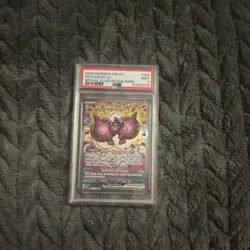 Pokemon Pecharunt ex Prismatic Evolutions Special Illustration 163/131 PSA 9 - Image 1