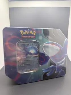 Pokemon TCG Azure Legends Tin Kyogre EX Factory Sealed Scarlet Violet New Promo - Image 1