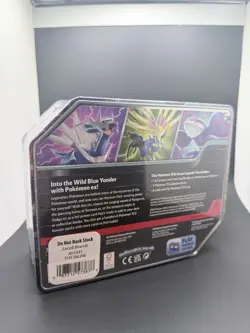 Pokemon TCG Azure Legends Tin Kyogre EX Factory Sealed Scarlet Violet New Promo - Image 2