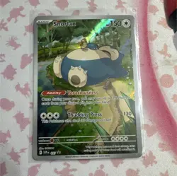 Pokemon TCG Snorlax Holo Promo SVP 051 Sv: Scarlet & Violet 150 HP - Image 1