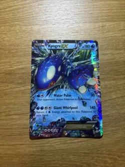 Pokemon TCG Primal Clash Holo Full Art Ultra Rare Kyogre EX 54/160 - Image 1
