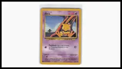 Abra 43/102 Common Base Set Unlimited Pokemon Heavily Played - Image 1