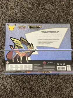 Pokemon TCG Celebrations Deluxe Pin Collection Zacian Sealed - Image 2