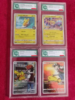 Lotto Pikachu Kanazawa Surf Red's Promo Pokemon Center No PSA BGS CGC Charizard - Image 1