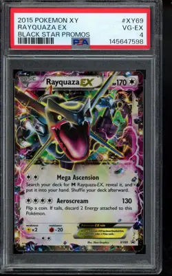 2015 Rayquaza EX #XY69 Pokemon Promo PSA 4 - Image 1