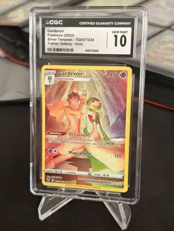 Pokemon TCG CGC 10 Gardevoir TG05/TG30 Silver Tempest TG Ultra Rare Holo 2022 - Image 1
