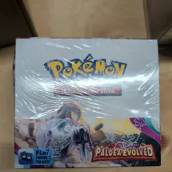 Pokemon TCG Scarlet & Violet Paldea Evolved Booster Box, 36 Packs - new sealed - Image 1