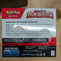 Pokemon TCG Scarlet & Violet Paldea Evolved Booster Box, 36 Packs - new sealed - Image 4