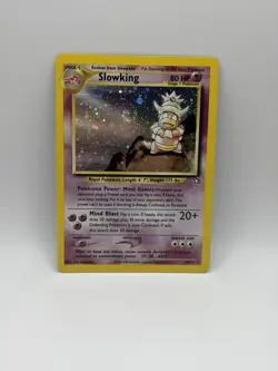 Slowking 14/111 Neo Genesis Holo Rare Unlimited WoTC Pokemon 2000 LP SWIRL - Image 1