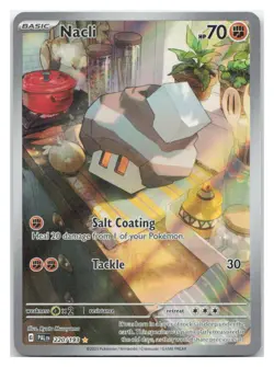 Nacli 220/193 Paldea Evolved Pokemon Holo NM Illustration Rare - Image 1