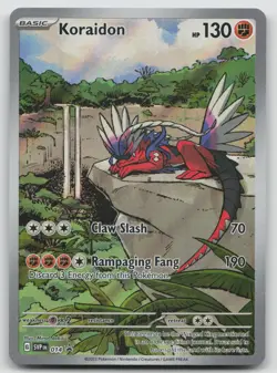 Koraidon 014 Scarlet & Violet Promo Pokemon Holo NM Promo - Image 1