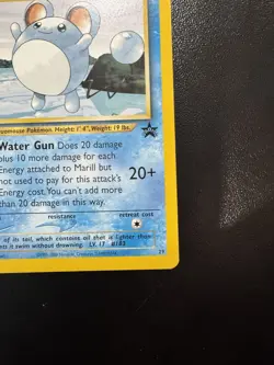 Vintage Pokemon TCG - Marill #29 Black Star Promo - LP - Image 5