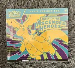 Pokemon Ascended Heroes ETB Elite Trainer Box - New Sealed -No Rips - See image - Image 1