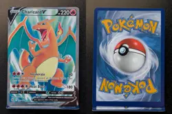 Charizard V 153/172 Ultra Rare Brilliant Stars Pokemon Holo Near Mint - Image 2