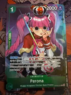 Perona (Illustration Box Vol.4) OP09-034 One Piece Promotion Cards One Piece NM - Image 1