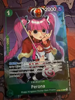 Perona (Illustration Box Vol.4) OP09-034 One Piece Promotion Cards One Piece NM - Image 1