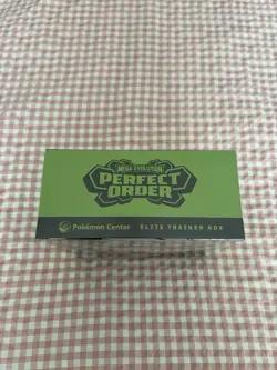 Pokemon TCG- Perfect Order ETB Pokemon Centre Factory Sealed Brand New - Image 5