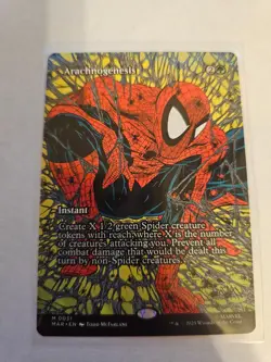Arachnogenesis Borderless MTG Marvel Eternal-Legal Nm/M *ON HAND* - Image 1