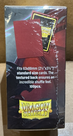 Dragon Shield Sleeves: Standard Matte - Blood Red 100CT #4 - Image 2