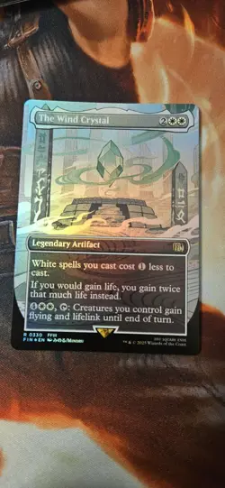 The Wind Crystal (Borderless) Final Fantasy Foil - Image 1