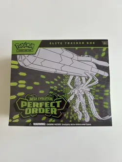 BRAND NEW SEALED Pokemon TCG Mega Evolution Perfect Order Elite Trainer Box ETB - Image 1