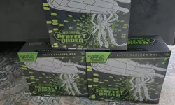 English Pokemon TCG - 3X Perfect order ETB- brand new sealed - Image 1
