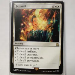 Farewell - NM - Commander: Doctor Who - MTG - Image 1