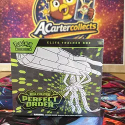 Pokemon TCG Perfect Order ETB Factory Sealed Box Brand New In Hand - Image 1