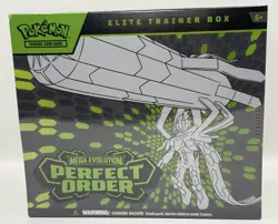 Pokemon TCG Mega Evolution Perfect Order Elite Trainer Box ETB Brand New Sealed - Image 1
