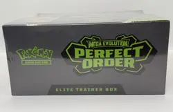 Pokemon TCG Mega Evolution Perfect Order Elite Trainer Box ETB Brand New Sealed - Image 3