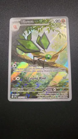Vibrava 206/191 Surging Sparks Illustration Rare Scarlet & Violet Pokemon Card - Image 1