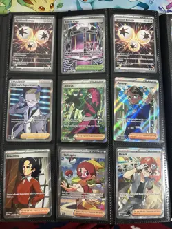 Pokemon TCG 42 Card Lot Trainer SAR / Full Art Holo Trainers - Image 1