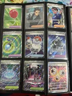 Pokemon TCG 42 Card Lot Trainer SAR / Full Art Holo Trainers - Image 3