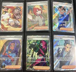 Pokemon TCG 42 Card Lot Trainer SAR / Full Art Holo Trainers - Image 5