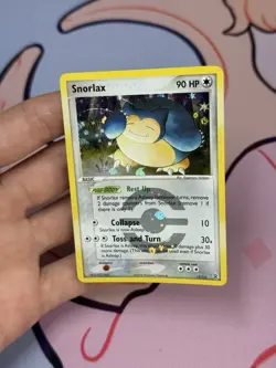 Pokemon Card - 2004 Snorlax - Fire Red & Leaf Green - 15/112 - Reverse Holo Rare - Image 3