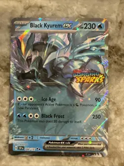 Black Kyurem ex (Surging Sparks Stamped) 048/191 Miscellaneous Cards & Products - Image 1