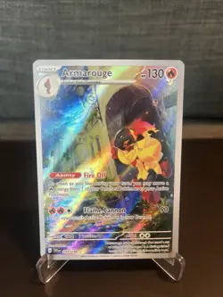 Pokemon TCG Armarouge Holo Card 203/198 SV01 Scarlet & Violet Base Set - Image 1