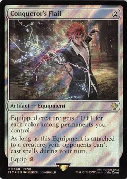 Conqueror's Flail (Surge Foil) R Commander: FINAL FANTASY 340 NM - Image 1