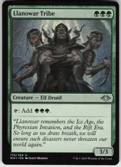 Llanowar Tribe U Modern Horizons 170 Near Mint - Image 1