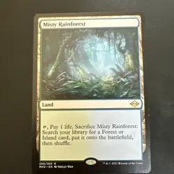 Misty Rainforest MTG Modern Horizons 2 Regular English NM-Mint - Image 1