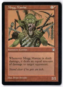 Mogg Maniac SGH Magic: The Gathering UC NM - Image 1