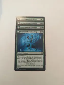 (4) Origin of Metalbending *PLAYSET* Avatar: The Last Airbender Regular NM MTG - Image 1
