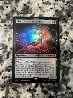 Black Widow, Super Spy Marvel Super Heroes Foil - Image 1