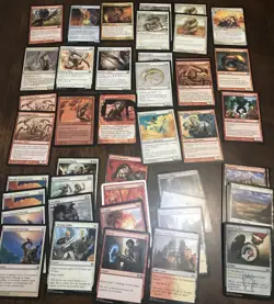 Slivers Kindred Deck MTG Magic the Gathering White Red Typal Sliver theme deck - Image 1