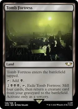 NM - Tomb Fortress - 168 - Universes Beyond: Warhammer 40,000 - Image 1