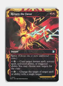 Return the Favor 47 Secrets of Strixhaven: Mystical Archive MTG NM - Image 1