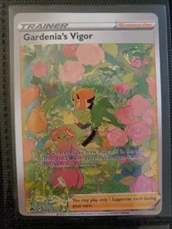 Pokemon Gardenia's Vigor GG61/GG70 Crown Zenith Ultra Rare Full Art Holo - Image 1