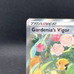 Pokemon Gardenia's Vigor Ultra Rare Full Art Holo GG61/GG70 Crown Zenith LP - Image 4